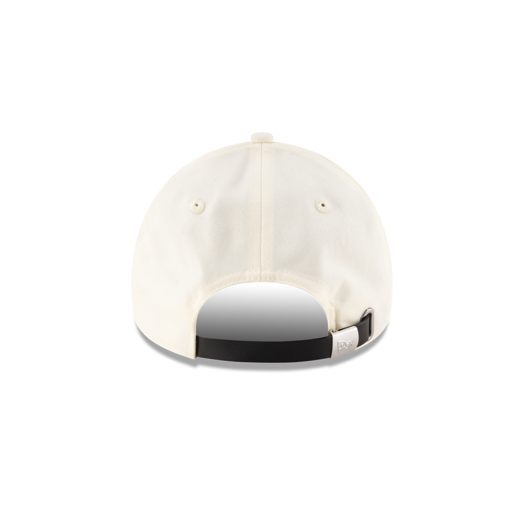 New Era Branded High Twist Chrome White 9FORTY A-Frame Adjustable Hat