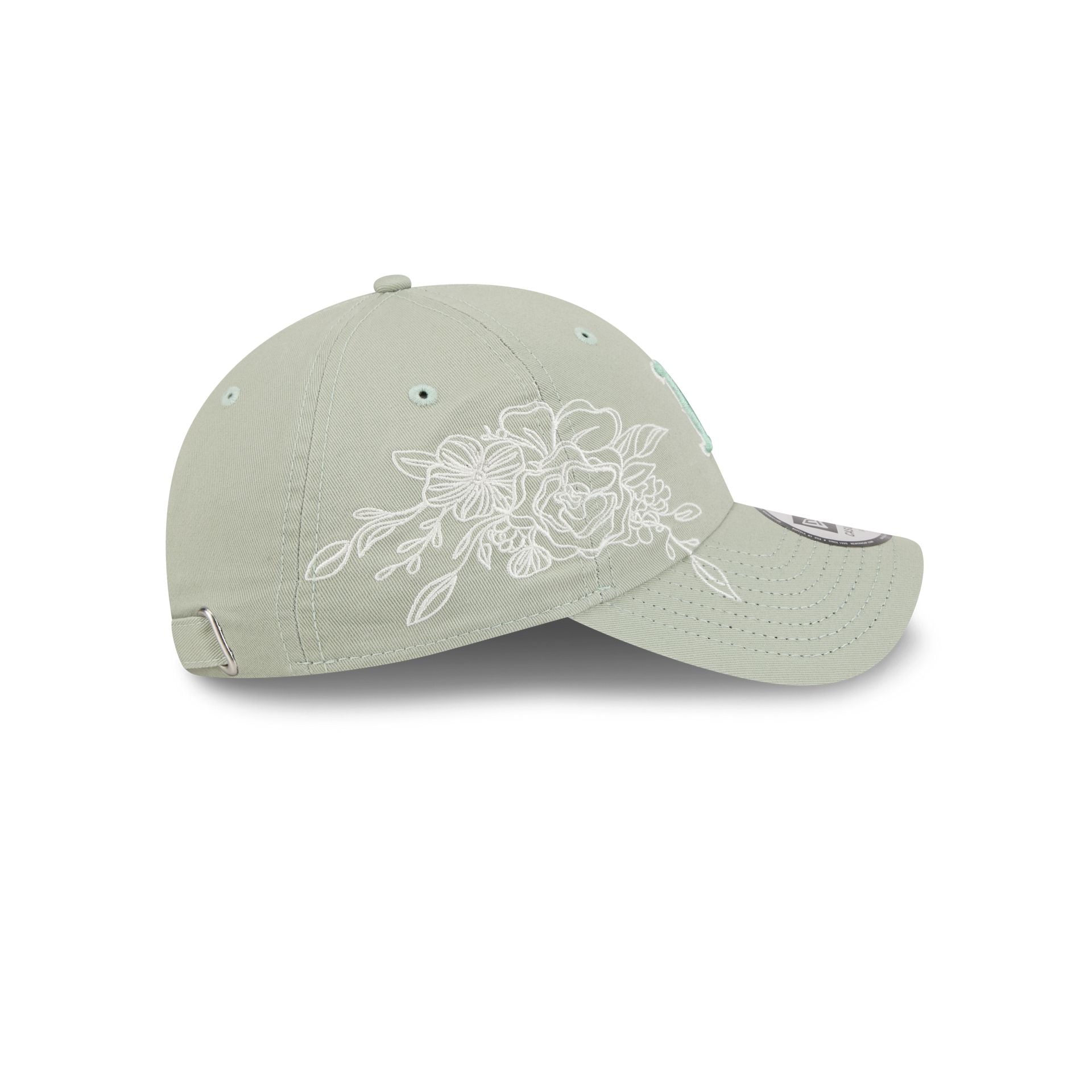 Boston Red Sox Stitched Flowers Casual Classic Adjustable Hat
