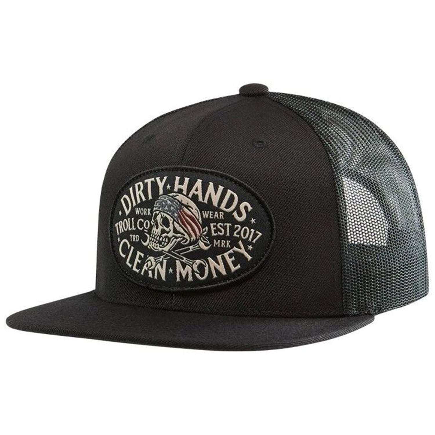 Troll Co. Pirate DHCM Patch Trucker Hat