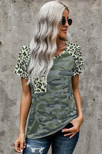 Load image into Gallery viewer, Leopard Pocket Camo T-Shirt
