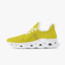 Load image into Gallery viewer, Breezewear Waffle Bottom Sneakers - Yellow/White
