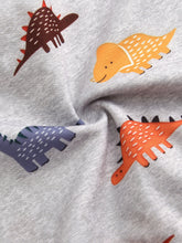 Load image into Gallery viewer, Baby Dinosaur Print Pullover and Joggers Set
