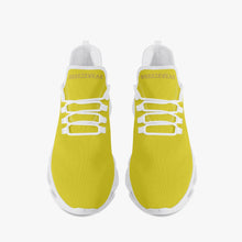 Load image into Gallery viewer, Breezewear Waffle Bottom Sneakers - Yellow/White
