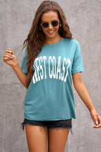 Load image into Gallery viewer, WEST COAST Letters Graphic Oversize Tee
