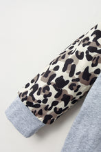 將圖片載入圖庫檢視器 Girls Cheetah Leopard Pattern Contrast Hooded Jumpsuit
