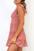 Charger l&#39;image dans la galerie, Printed Sleeveless Tiered Dress
