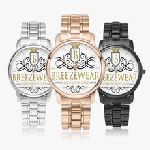 Load image into Gallery viewer, Breezewear Folding Clasp Type Stainless Steel Quartz Watch (With Indicators)
