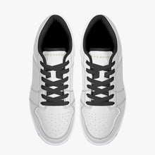將圖片載入圖庫檢視器 Breezewear Leather Sneakers - White/Black
