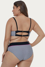 Load image into Gallery viewer, Tartan Printed Plus Size Bikini Set
