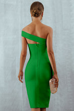 Cargar imagen en el visor de la galería, Solid Color Tight Slit Dress
