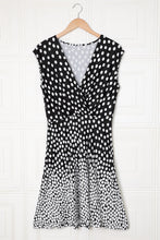 Load image into Gallery viewer, Gradient Polka Dot V Neck Beach Dress
