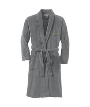 Charger l&#39;image dans la galerie, Port Authority® Embroidered Plush Microfleece Shawl Collar Robe
