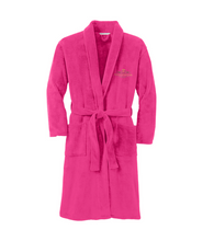 Charger l&#39;image dans la galerie, Port Authority® Embroidered Plush Microfleece Shawl Collar Robe
